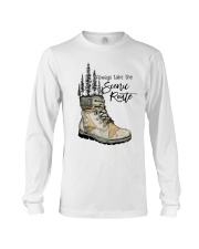 Always Take The Scenic Route Long Sleeve Tee tile