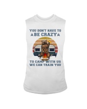 You Dont Have To Be Crazy Sleeveless Tee tile