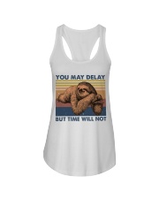 You May Delay Funny Sloth Ladies Flowy Tank thumbnail