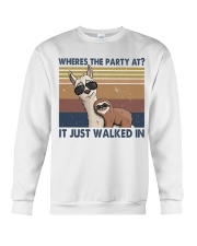 Where The Party At Crewneck Sweatshirt tile