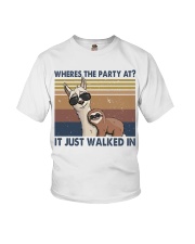Where The Party At Youth T-Shirt tile