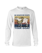 Do Whatever Floats Long Sleeve Tee thumbnail