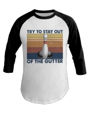 Try To Stay Out Baseball Tee thumbnail