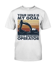 Your hole Is My Goal Classic T-Shirt tile