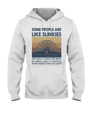 Some People Are Like Slinkies Hooded Sweatshirt front