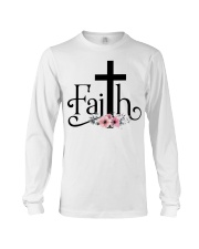 Faith Pink FLower Long Sleeve Tee thumbnail