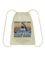 Im A Daddy Shark Drawstring Bag tile
