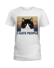 I Hate People Ladies T-Shirt tile