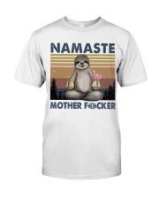 Namaste Funny Yoga Shirt Classic T-Shirt tile