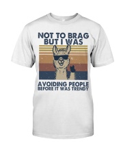 Not To Brag But I Was Classic T-Shirt tile