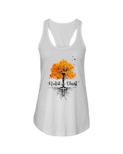 Rooted In Christ Ladies Flowy Tank tile