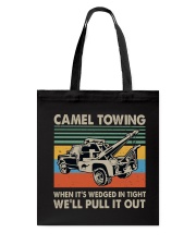 Camel Towing Funny Tote Bag tile