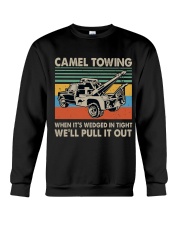 Camel Towing Funny Crewneck Sweatshirt tile
