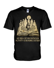 My Idea Of An Outdoor V-Neck T-Shirt thumbnail