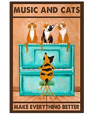 Music And Cats 11x17 Poster front
