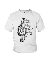 What Feelings Sound Like Youth T-Shirt tile