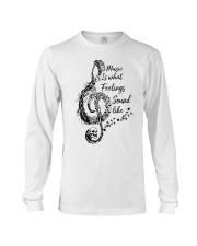 What Feelings Sound Like Long Sleeve Tee tile