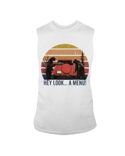 Hey Look A Menu Funny Sleeveless Tee tile