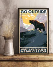 Go Outside Worst Case 11x17 Poster lifestyle-poster-3