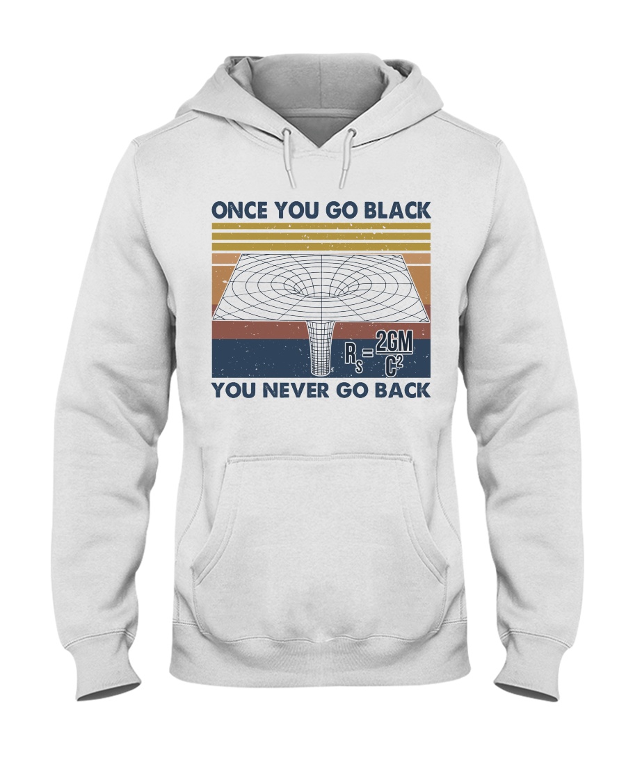 Once You Go Black Hooded Sweatshirt