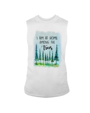 I Am At Home Among The Trees Sleeveless Tee tile