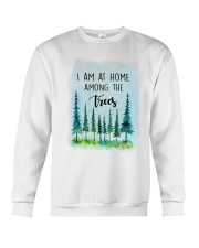 I Am At Home Among The Trees Crewneck Sweatshirt tile