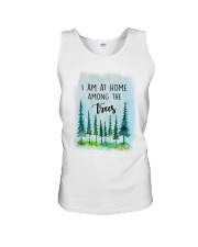 I Am At Home Among The Trees Unisex Tank tile