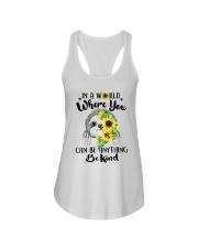 Where You Can Be Anything Ladies Flowy Tank thumbnail