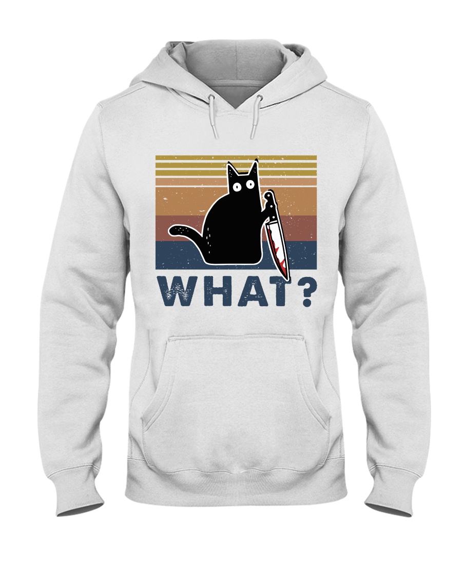 What Funny Cat Hooded Sweatshirt