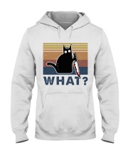 What Funny Cat Hooded Sweatshirt front