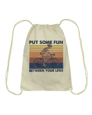 Put Some Fun Between Funny Drawstring Bag thumbnail