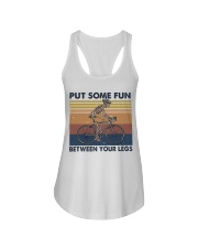Put Some Fun Between Funny Ladies Flowy Tank thumbnail