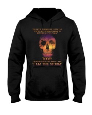 I Am The Storm Hooded Sweatshirt tile