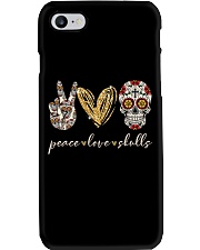 Peace Love Skulls Phone Case thumbnail