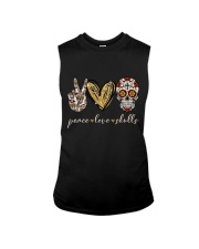 Peace Love Skulls Sleeveless Tee tile