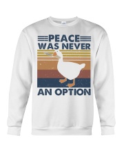 Peace Was Never An Option Crewneck Sweatshirt tile