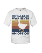 Peace Was Never An Option Youth T-Shirt tile