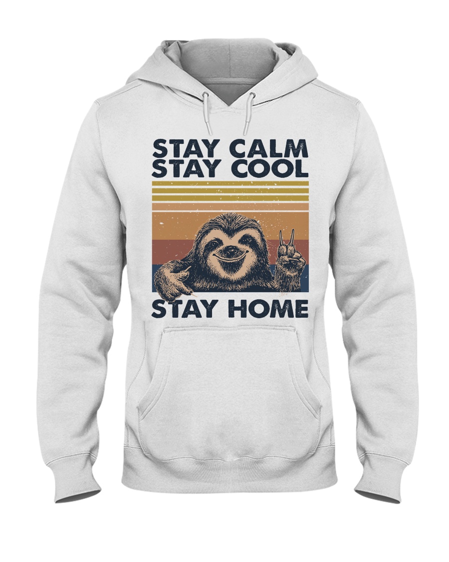 Stay Calm Stay Cool Hooded Sweatshirt