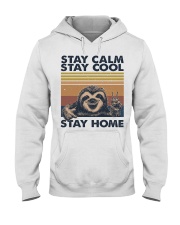 Stay Calm Stay Cool Hooded Sweatshirt front