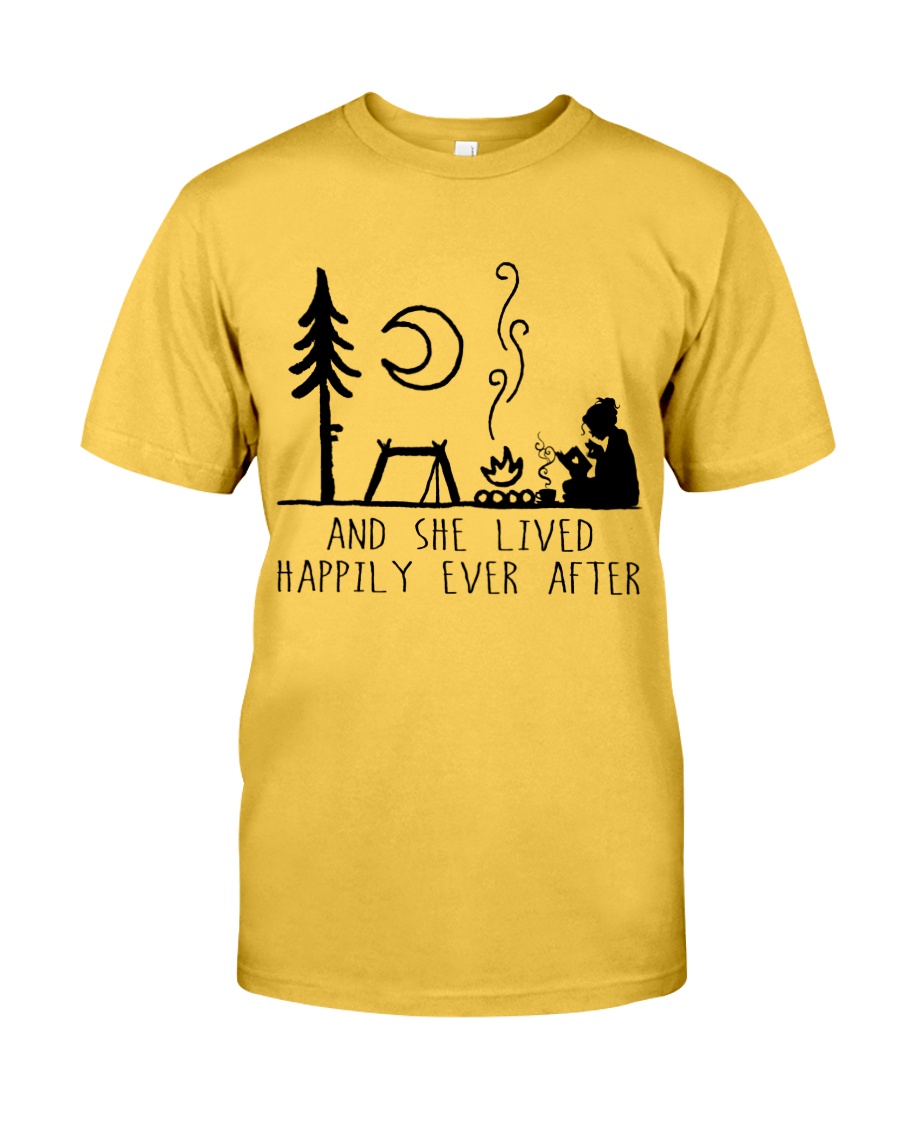 And She Lived Happily Classic T-Shirt