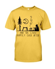 And She Lived Happily Classic T-Shirt front