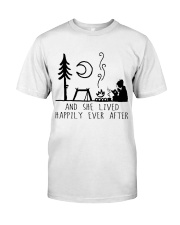 And She Lived Happily Classic T-Shirt tile