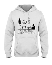 And She Lived Happily Hooded Sweatshirt tile