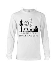 And She Lived Happily Long Sleeve Tee tile