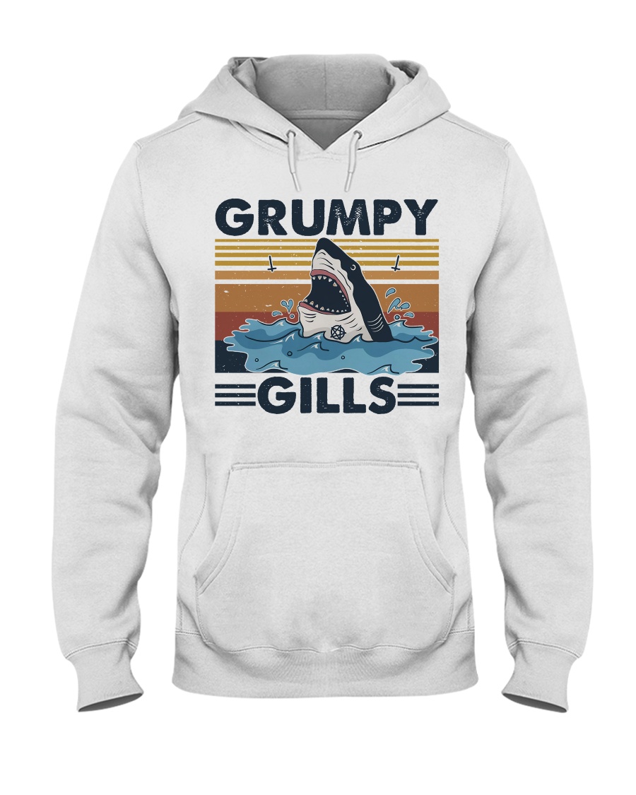 Grumpy Gills Hooded Sweatshirt