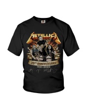 metallica 39 aniversay shirt Youth T-Shirt thumbnail