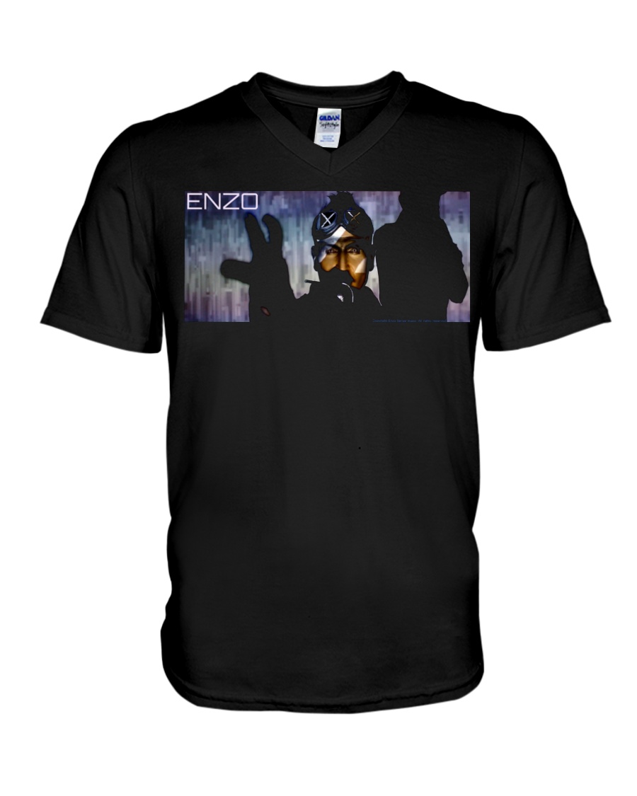ENZO IN THE STATIC OFFICIAL MERCHANDISE V-Neck T-Shirt