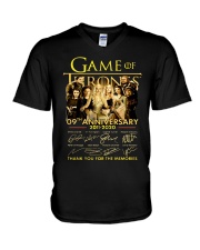 GAME-ofthrones V-Neck T-Shirt thumbnail