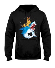 German Shepherd Shark T shirt Kids Men Spac Hooded Sweatshirt thumbnail