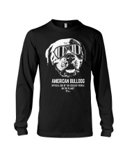 American Bulldog Official Dog of the Cooles Long Sleeve Tee thumbnail